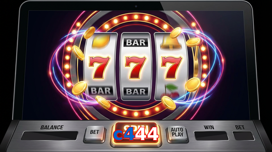 Main screen of C444 slots page for PK players